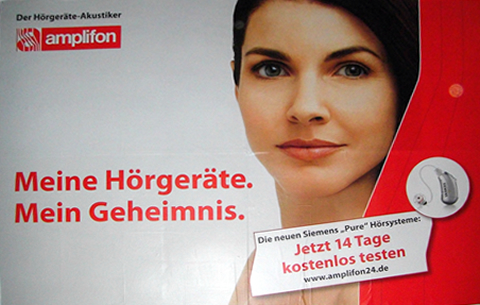 Meine Hörgeräte. Mein Geheimnis.