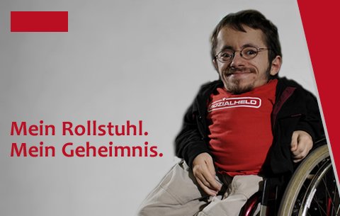 Mein Rollstuhl. Mein Geheimnis.