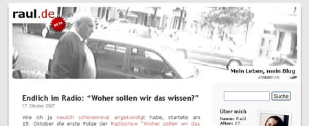 Helmut Kohl vor meinem Fenster?